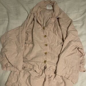 The Lullaby Club Lounge Short Set - Pink